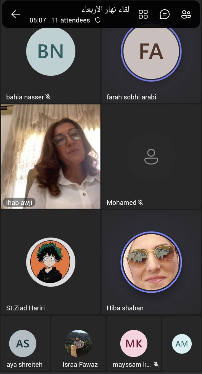 In challenging times like these, it's crucial to share your thoughts and worries with trusted people. At HHHS, we met with our counselor and colleagues to release fears, promote a sense of belonging &amp; reduce stress. It was both beneficial and comforting. # <a href="/Hhhsinfo/">Houssam Hariri HS</a> # <a href="/didisaleh/">diana Saleh</a>