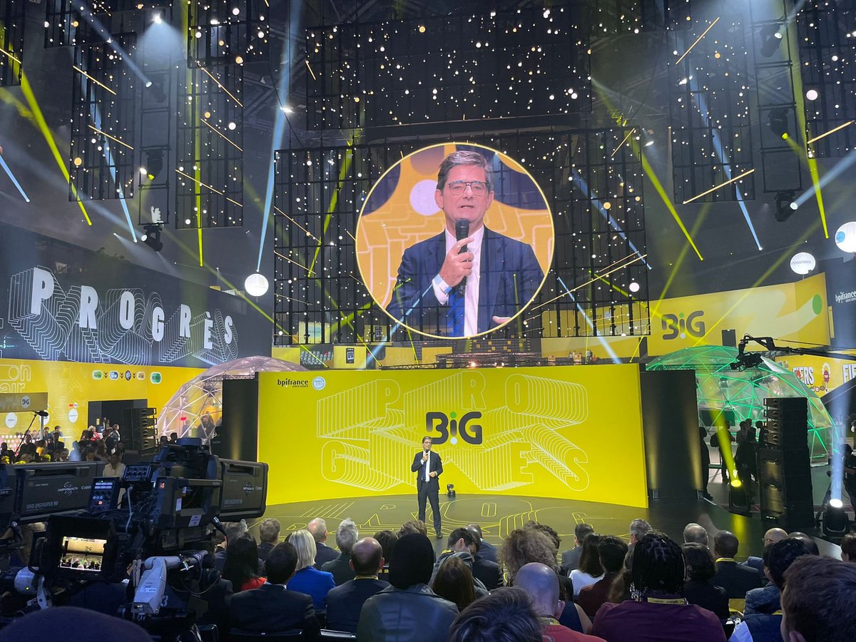 Nicolas Dufourcq (@nicolasdufourcq) on Twitter photo Le ProgrÚs : mon discours pour ouvrir BIG 2024, la 10Úme édition de BIG
C'est le 10Ăšme anniversaire du BIG ! Nous Ă©tions en 2014, la crise financiĂšre Ă©tait oubliĂ©e, la dĂ©sindustrialisation commençait Ă  ĂȘtre stoppĂ©e, la French Tech explosait, la politique de l'offre s'installait, Le ProgrĂšs : mon discours pour ouvrir BIG 2024, la 10Ăšme Ă©dition de BIG
C'est le 10Ăšme anniversaire du BIG ! Nous Ă©tions en 2014, la crise financiĂšre Ă©tait oubliĂ©e, la dĂ©sindustrialisation commençait Ă  ĂȘtre stoppĂ©e, la French Tech explosait, la politique de l'offre s'installait,