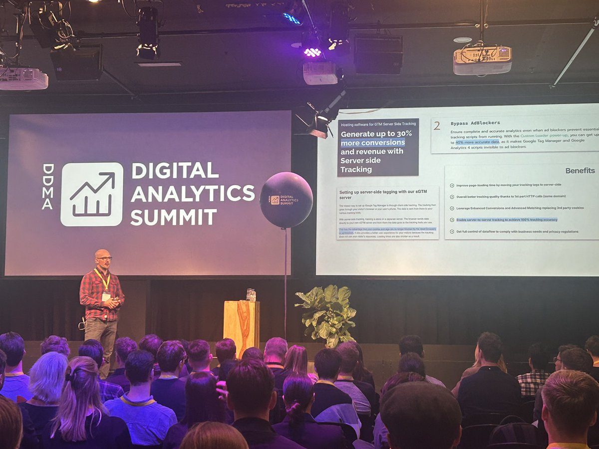 Is server-side tagging really about collecting more data, as many claim? Or is it more about gaining control? Simo poses this question during his talk at #DAS24.