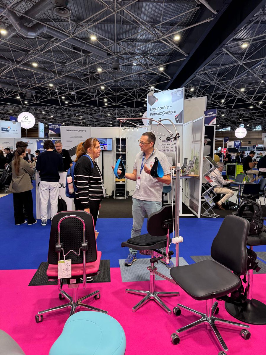 📢 Dernier jour au #SalonPreventica Lyon ! Venez découvrir sur notre stand D02 nos solutions ergonomiques : le pédalier EVEIA, les sièges WERKSITZ, l'exosquelette MATE et le dispositif PERDELLE. Optimisez le bien-être au travail avec Ergofrance ! #Santé #Ergonomie