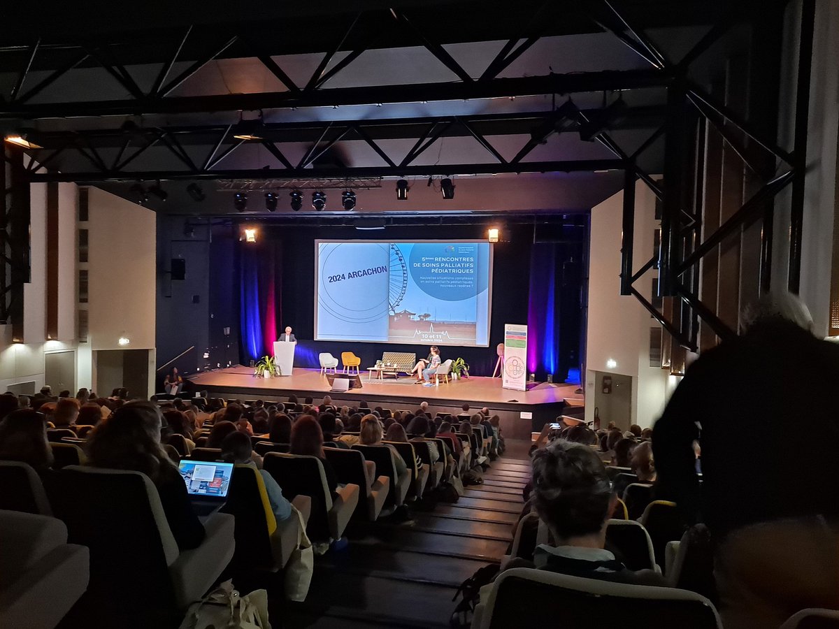 #arcachon #ERRSPP 

Ouverture des 5e rencontres de soins palliatifs  pédiatriques.