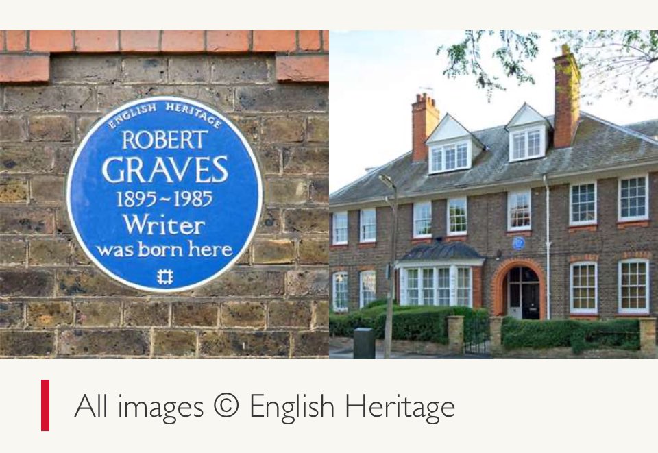 inglesuk's tweet photo. Robert Graves was born in Wimbledon, lived most of his life in Spain as most sensible people do. 
https://t.co/JAvOpaZqbN https://t.co/5AEPP4YQYf