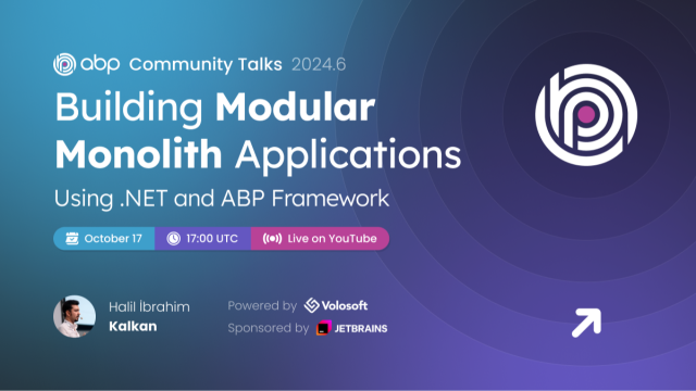 ismcagdas's tweet photo. ๐ Tired of endless theory on modular monoliths?
Join us to see a real, working example in .NET with practical, real-life scenarios!
Don't just readโexperience it live! ๐ฅ
๐ https://t.co/Nmj7bJhHuF
#dotnet #aspnetcore #modularmonolith #devevent