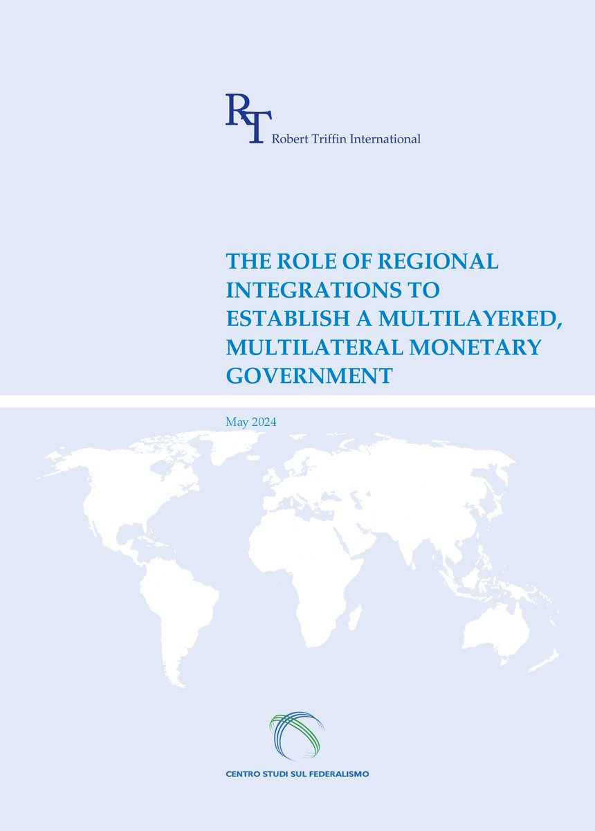 Just  published on our website: "The Role of Regional Integrations to  Establish a Multilayered, Multilateral Monetary Governance", by Fabio  Masini <a href="/CentroStudiUE/">FabioMasini</a>
bit.ly/3BDdNIh
#SDR <a href="/IMFNews/">IMF</a> @UCLouvain_be <a href="/UnivRoma3/">Università Roma Tre</a>
@CSFederalismo <a href="/CSP_live/">Fondazione Compagnia San Paolo</a>