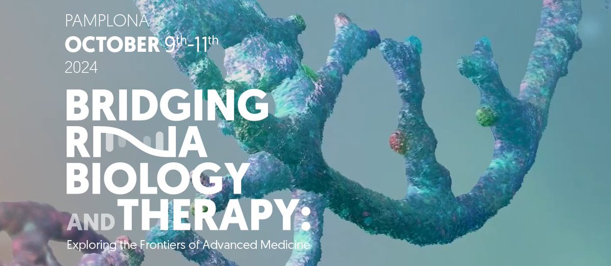 📣The "Bridging RNA Biology and Therapy" Conference by <a href="/CIMA_unav/">Cima Universidad de Navarra</a> is just happening in Pamplona 🇪🇸 🙌

💡If you are attending, don't miss the talk by K. Neis <a href="/iNANO_AarhusUni/">iNANO - Interdisciplinary Nanoscience Center</a> in session2️⃣about his research of locked nucleic acid-modified RNA transcripts &amp; #aptamers🚀

#VIRIOFIGHT