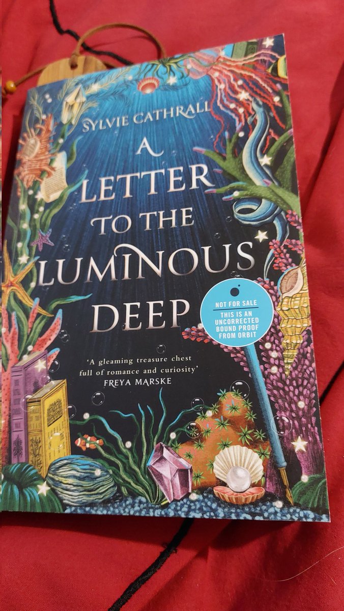 Book 104 of 2024.
A Letter to the Luminous Deep Sylvie Cathrall
I can't TELL you how much I adored this beautiful, quirky, clever, emotional novel. I can hardly bear to leave them all behind, I'm bereft 😂❤️📚 My favourite read in YEARS. 🌊 🦭 ⛵️