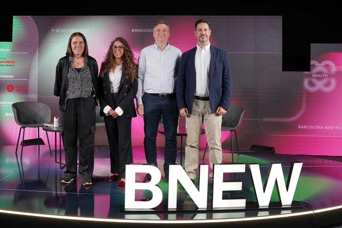 ¿Quieres conocer innovaciones en el sector #health? En esta sesión moderada por <a href="/Gemmabatlle/">Gemma Batlle</a> (<a href="/Eurecat_news/">Eurecat</a>), empresas y startups nos presentarán sus innovadoras propuestas: Chiara Capra (Life Neurotech), Xavier Castells (<a href="/dipneolife/">DIPNEO, S.L.</a>) y Antonio Monsó (Meditecs)🙌.