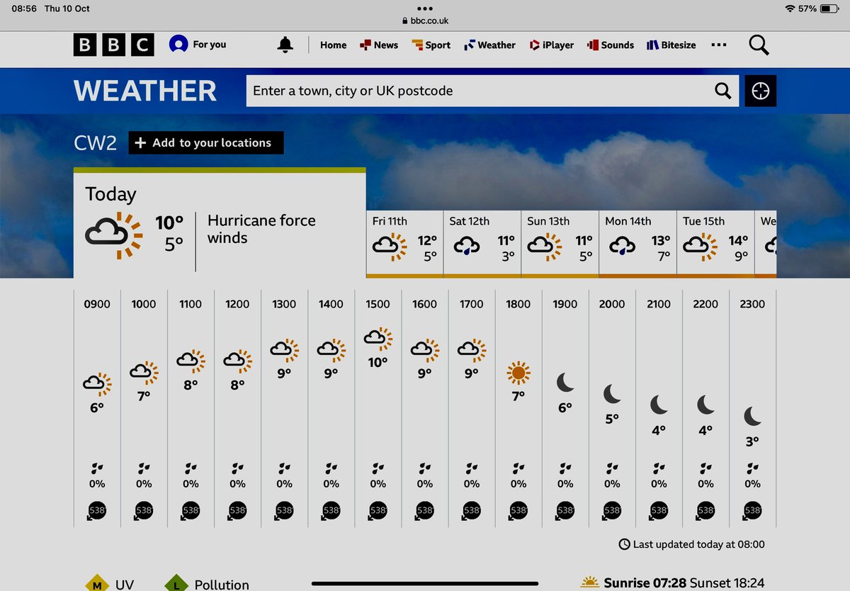 I think bbc have got the forecast wrong today…. 500+ mph winds forecast today 🤣😂🤣 <a href="/kcrewders/">Kay Crewdson</a> <a href="/bbcweather/">BBC Weather</a> <a href="/BBCNWT/">BBC North West</a> check out your area….some have got 1000mph