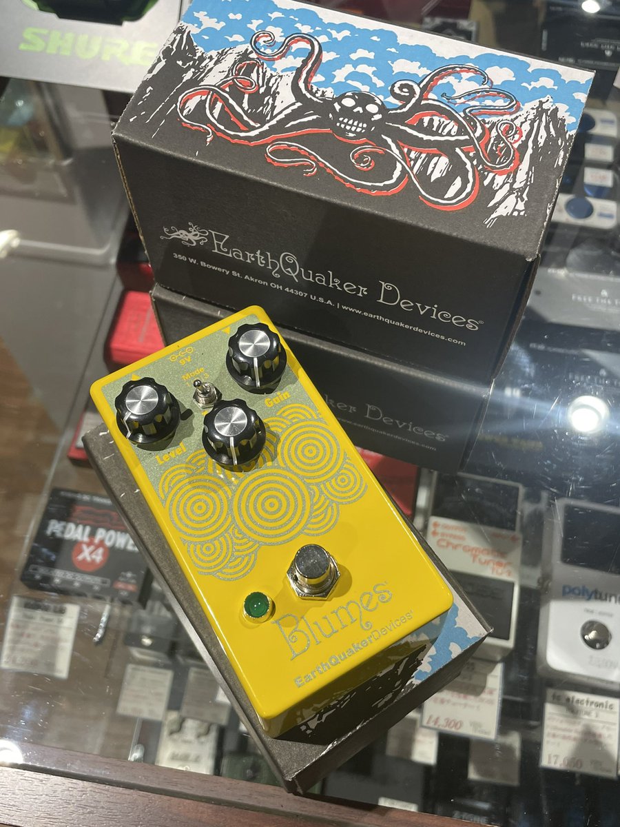 MIKIBASSSIDE's tweet image. 再入荷しましたー🐙

#EQD
#earthquakerdevices