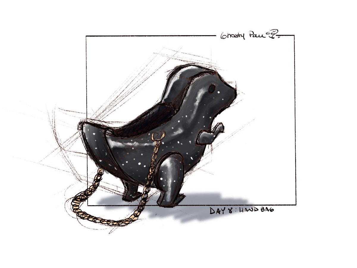 Ghosty_Pau's tweet photo. Day 8: Handbag
#productober #productober2024 #handbag #designsketching https://t.co/v47EgaspJR