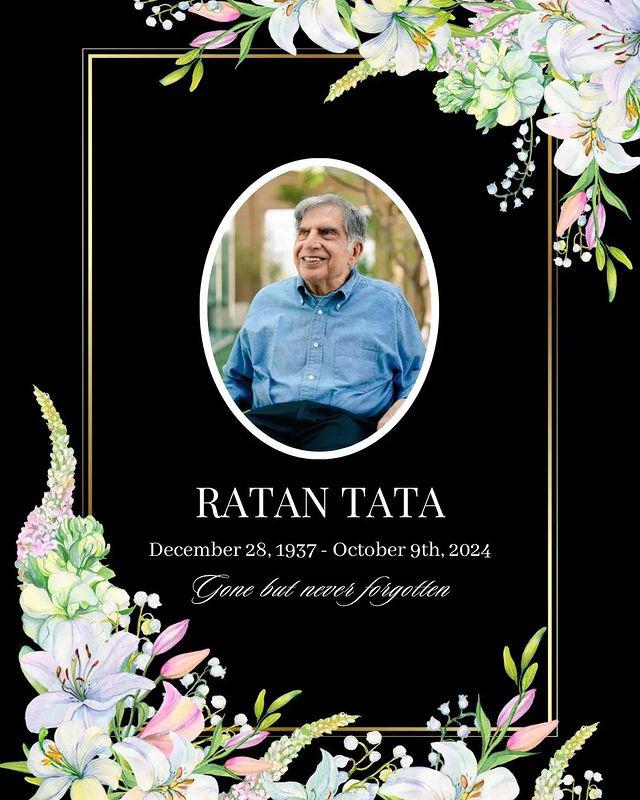 pawankumar2010's tweet image. रतन टाटा जी का निधन।

रतन टाटा भारतीय उद्योग जगत के महानायक थे..

Loss for Bharat!

ॐ शांति।🙏😢

#Bharat #TATA #ratantata #pride #India #PrideOfIndia #omshanti