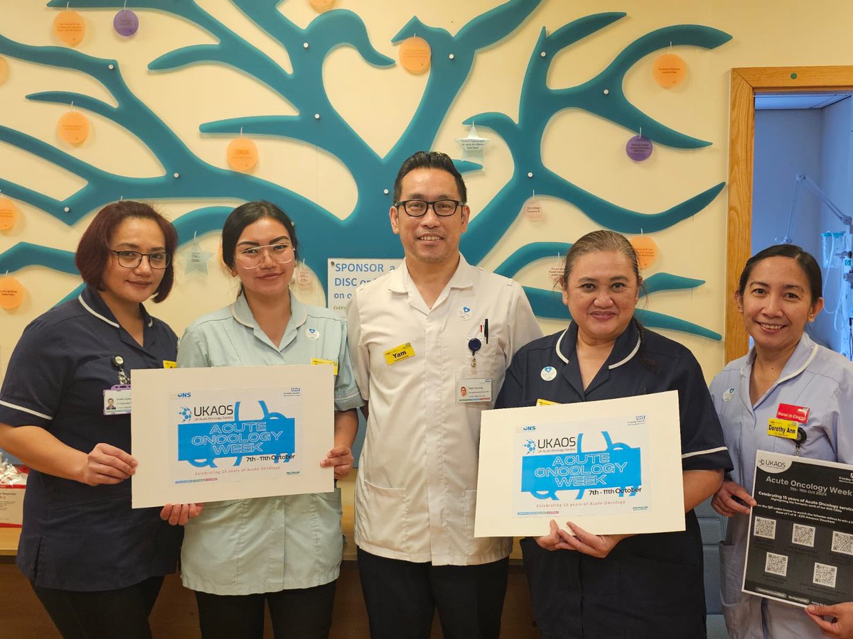 It’s such a pleasure to be working with brilliant doctors and nurses in Frimley who are supporting AOS week. Making sure that acute oncology everyone’s business <a href="/FrimleyHealth/">Frimley Health NHS Foundation Trust 💙</a>  <a href="/UKONSmember/">UKONS</a>