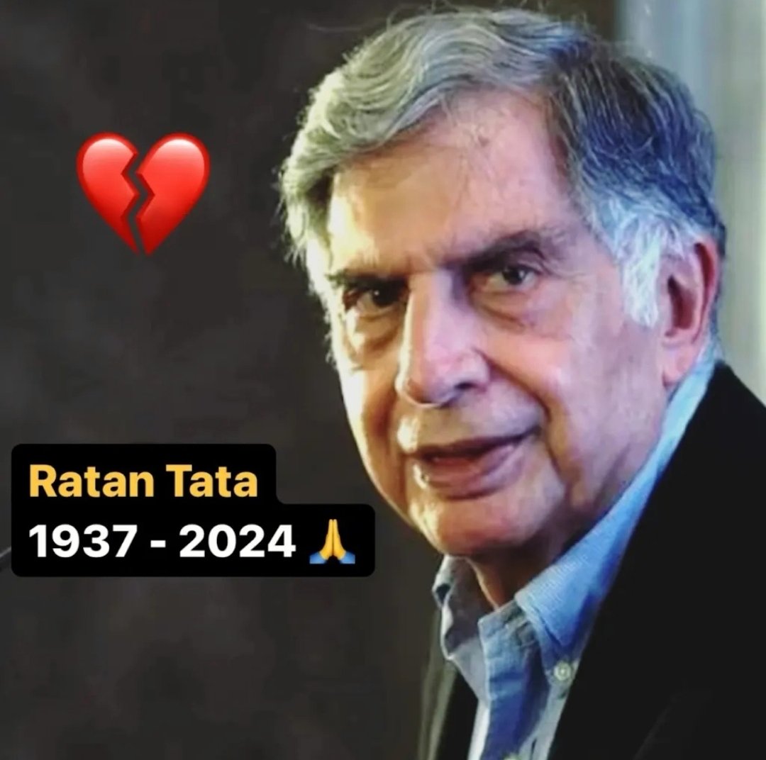 AdhanaSinghraj's tweet photo. आदरणीय रतन टाटा जी के निधन की खबर सुनकर गहरा दुख हुआ। उनका जाना एक युग के अंत की तरह है। वे एक महान उद्योगपति, समाज सेवक और देशभक्त थे।
उनकी विरासत और योगदान हमेशा हमें प्रेरित करेंगे। उनकी आत्मा को शांति मिले ।
मैं,उन्हें अपनी भावभीनी श्रद्धांजलि अर्पित करता हूं।

ओम शांति ओम। https://t.co/Gq12TCF7BL
