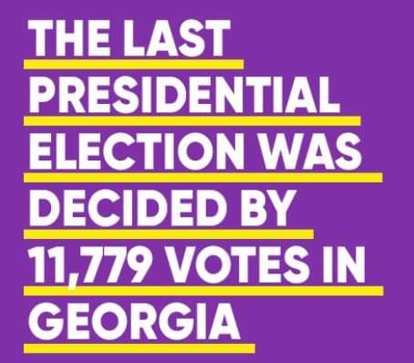 PMACampbell's tweet photo. Georgia!! Every VOTE matters. 🗳 #VoteForOurFuture #Election2024 #Georgia 🍑 https://t.co/vSbF4CtMiR