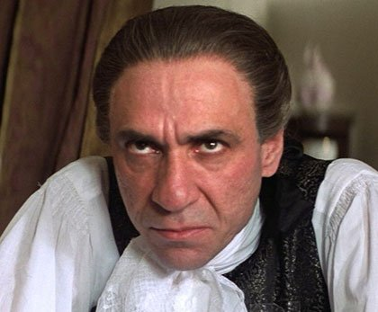 Somebody says something so Amadeusphobic that you gotta hit em w the Salieri stare