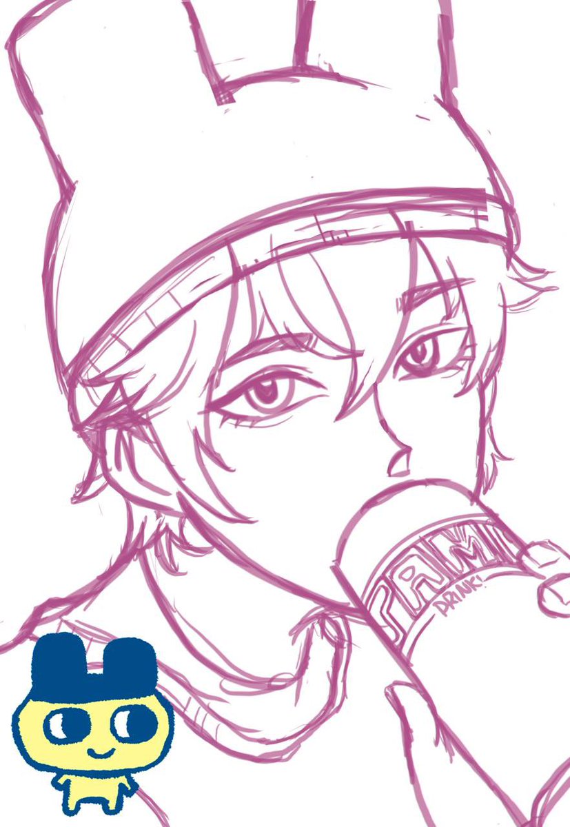 daylightcereal's tweet photo. still alive somehow - been trying to get back into drawing again after not having anything art-related for a good 6 months 🥵 

line art is gonna be the bane of my existence. https://t.co/kGqzKUE6fJ
