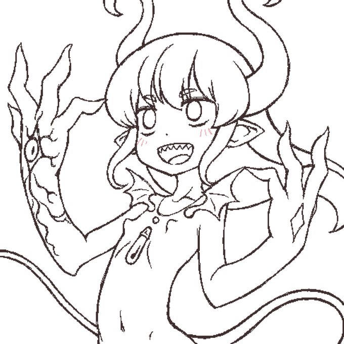 立ち絵を増やそうとしている。
#苗床ぐらし 