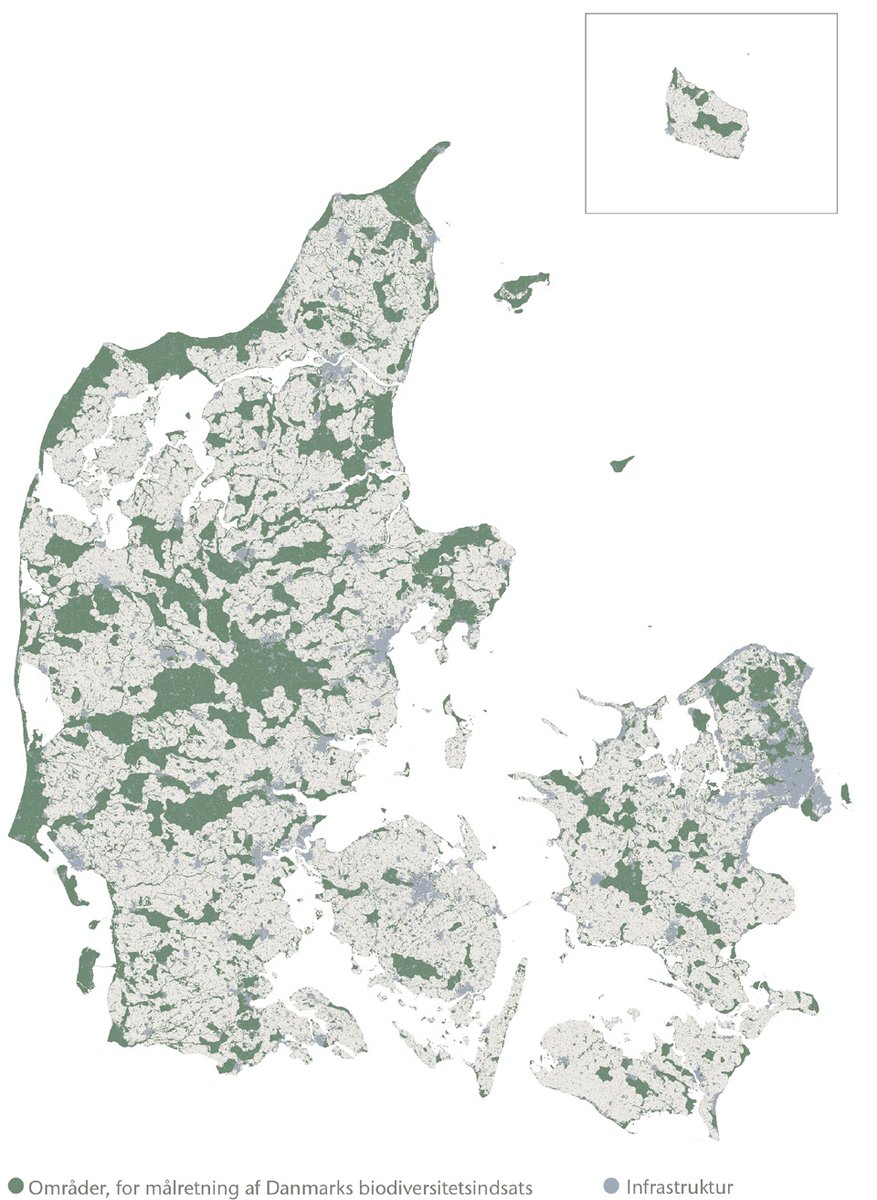 30 % af Danmarks areal kan reserveres til store, sammenhængende naturområder, som både beskytter biodiversiteten på land og i vores søer, åer og vandløb, viser et nyt notat fra Biodiversitetsrådet #dkgreen #dkpol #naturbeskyttelse
biodiversitetsraadet.dk/aktuelt/biodiv…