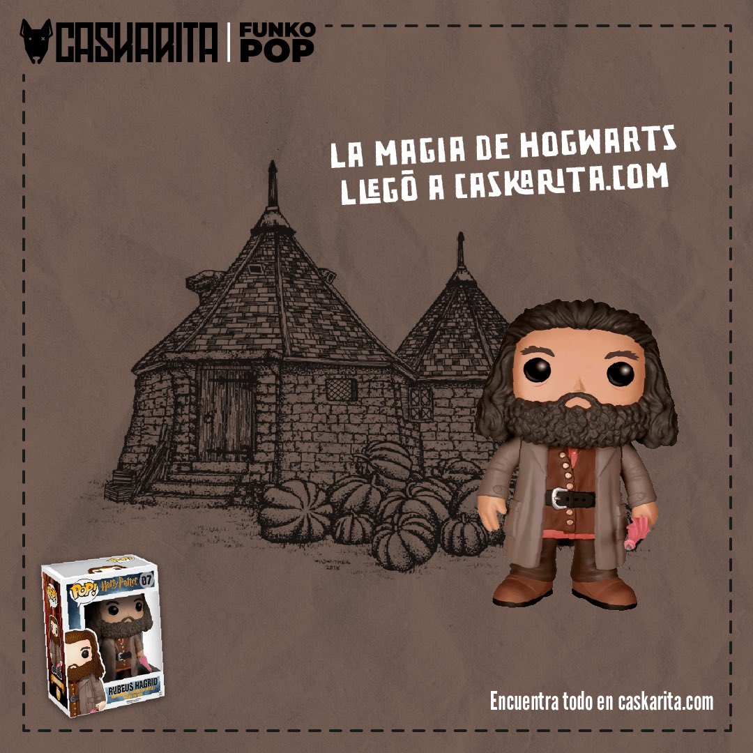 ¡Peperros, pónganse sus capas y prepárense para lanzar un Expecto Patronum! 🧙‍♂️✨ 

La colección de Funko Pop! de Harry Potter está en Caskarita.com y viene cargada con toda la magia de Hogwarts.⚡️ 

Envíos GRATIS a todo 🇲🇽.