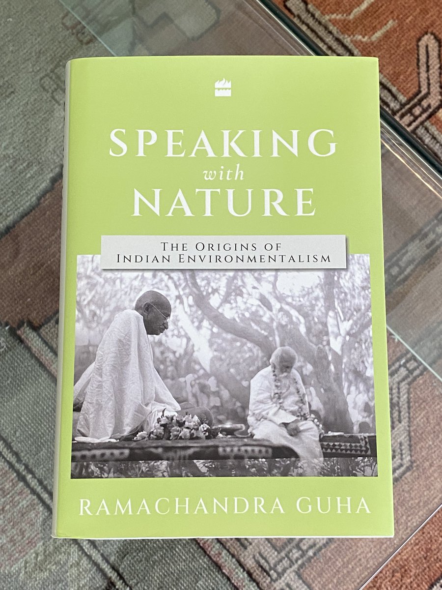 My new book, SPEAKING  WITH NATURE, releases today. It is available here: amazon.in/Speaking-Natur…
and in bookstores. It features ten remarkable individuals who, long before the climate crisis, wrote with passion and insight about environmental sustainability and social justice.