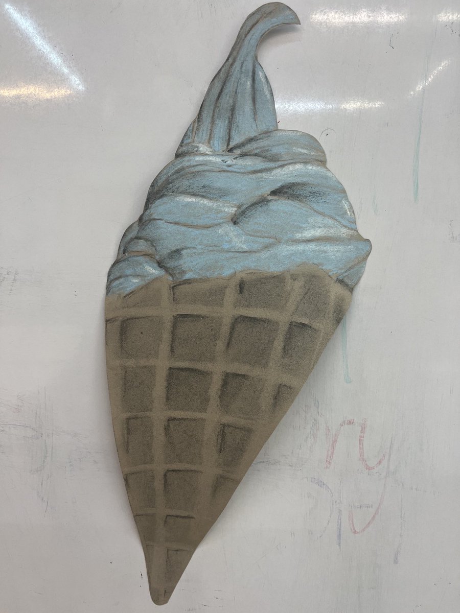 Loving the outcomes of these ‘supersized’ ice-creams and cupcakes by Year 5 - exploring tonal colour with chalk and charcoal 🍦🧁

⁦⁦<a href="/Art_Gis/">Art GIS</a>⁩ 
⁦<a href="/ArtsGis/">GIS Arts Strand ✨</a>⁩ 
⁦<a href="/gismalaysia/">Garden Int'l School</a>⁩