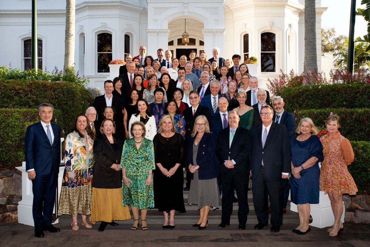 RBWHFoundation (@rbwhfoundation) on Twitter photo We were privileged to attend a reception at Government House, hosted by Her Excellency Dr Jeannette Young AC PSM, <a href="/QldGovernor/">Governor of Queensland</a> & RBWH Foundation Patron. Thank you to all who joined us to celebrate our impact in healthcare, and to Her Excellency for your steadfast support. We were privileged to attend a reception at Government House, hosted by Her Excellency Dr Jeannette Young AC PSM, <a href="/QldGovernor/">Governor of Queensland</a> & RBWH Foundation Patron. Thank you to all who joined us to celebrate our impact in healthcare, and to Her Excellency for your steadfast support.