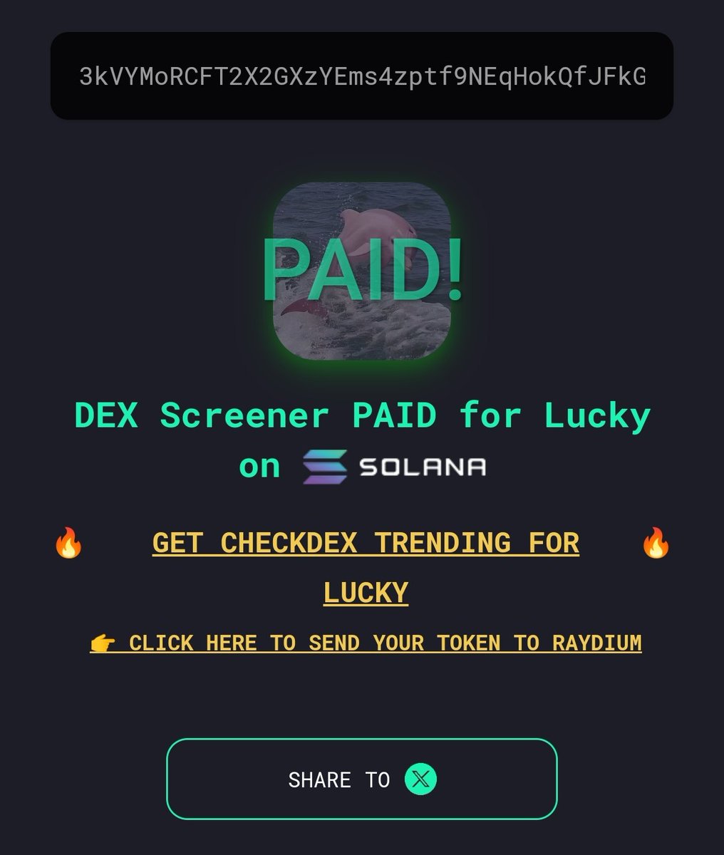 Daskoa1's tweet photo. @slingoor Dex PAID

https://t.co/soHiniXg1f https://t.co/UIxPlQ9JjU