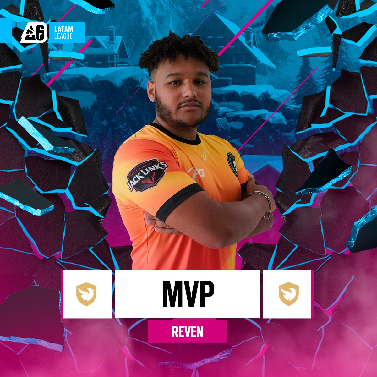 🏆 ¡El MVP del día en #BR6Latam es <a href="/AbunaiR6/">abunai</a> de @REVENeClub! 

🎉 Su desempeño en el campo fue impresionante. ¡Felicidades! 👏

🔴 YouTube: youtube.com/@Rainbow6ES
🔴 Twitch: twitch.tv/Rainbow6ES