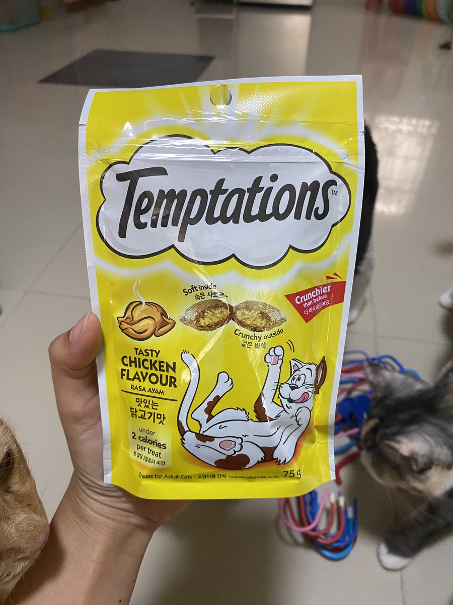 ￼(ซอง)Temptations เทมเทชันส์ ขนมแมว แบบแห้งขนาด75 กรัม ครบรส กรอบนอก นุ่มใน

พิกัด🩷 s.shopee.co.th/1B4Dc9lUoC