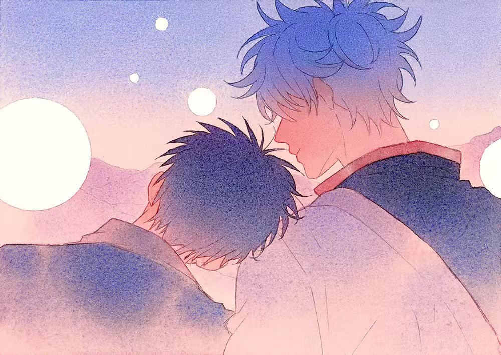 #긴히지
#銀土

【某日黄昏】

坂田银时生日快乐💕