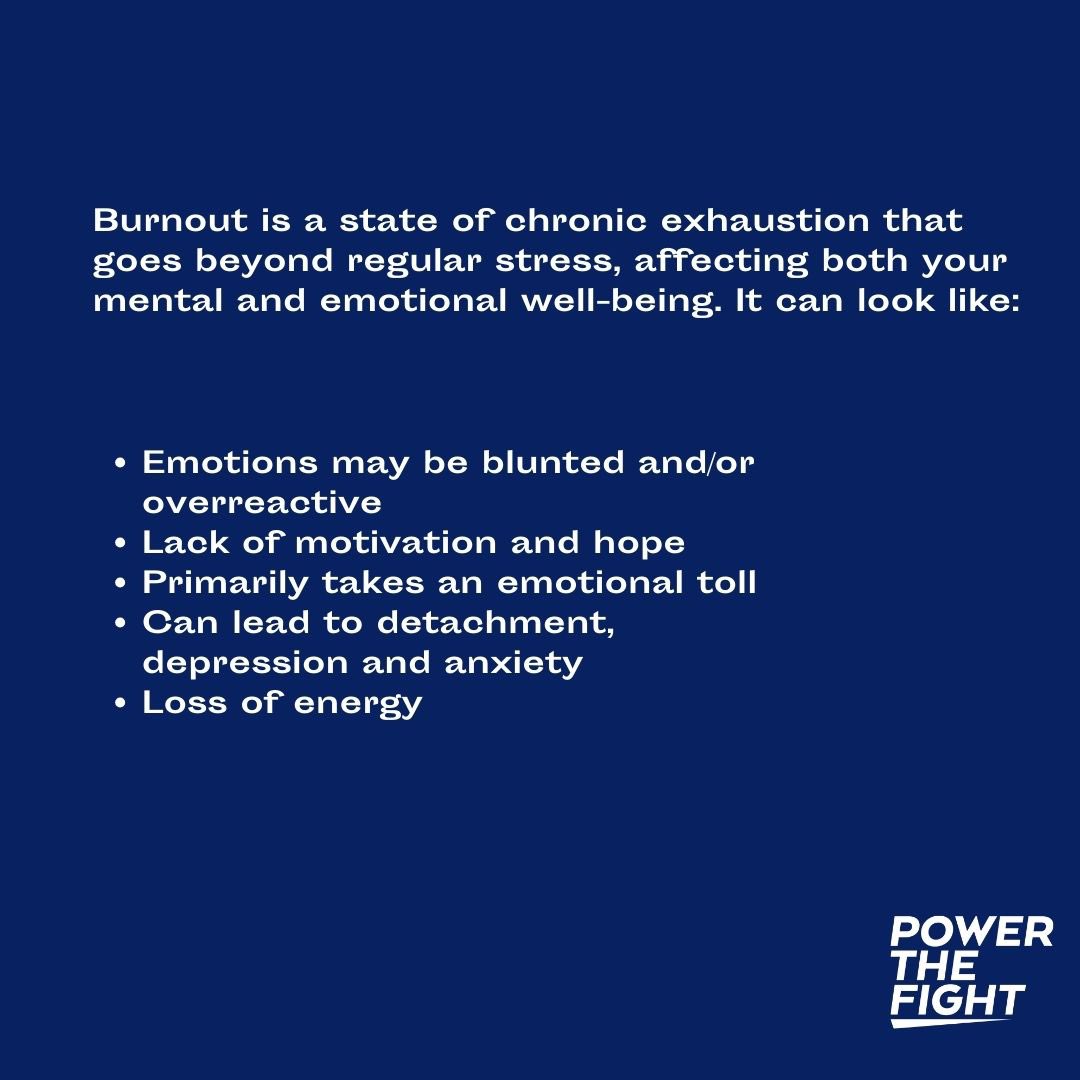 🚨 What is Burnout? 🚨

Burnout is more than just feeling stressed or tired—it’s a state of emotional, physical, and mental exhaustion that builds up over time when we face ongoing pressure without enough time to recover.
While stress can feel overwhelming in the short term,