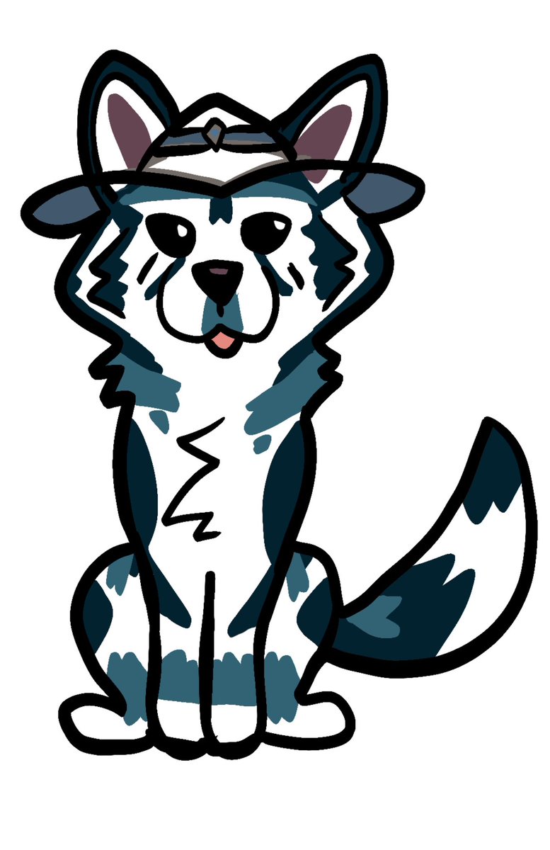 ronnoyeen's tweet image. I drew the goodest boy @acrethedog