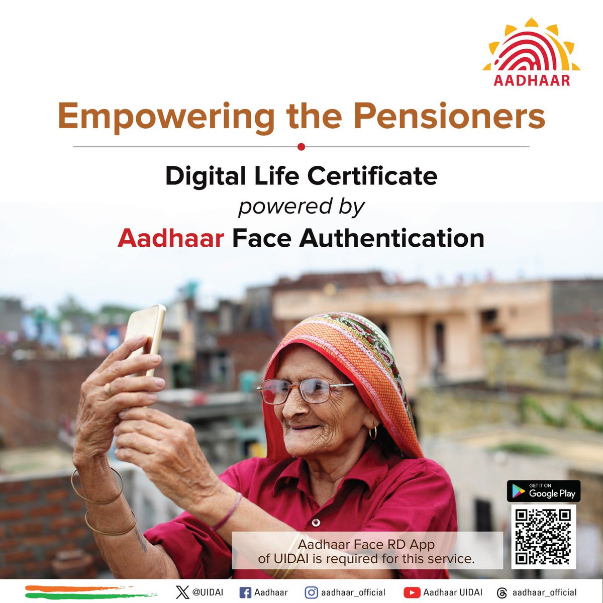 Aadhaar tweet media