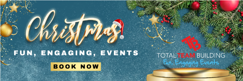 TotalTB's tweet photo. Tis the Season for Team Building: Let us host a Christmas Party That Shines! Make Your Christmas Party Unforgettable - Book Today! - https://t.co/sRLOVzGUYj https://t.co/xToEhFkphT