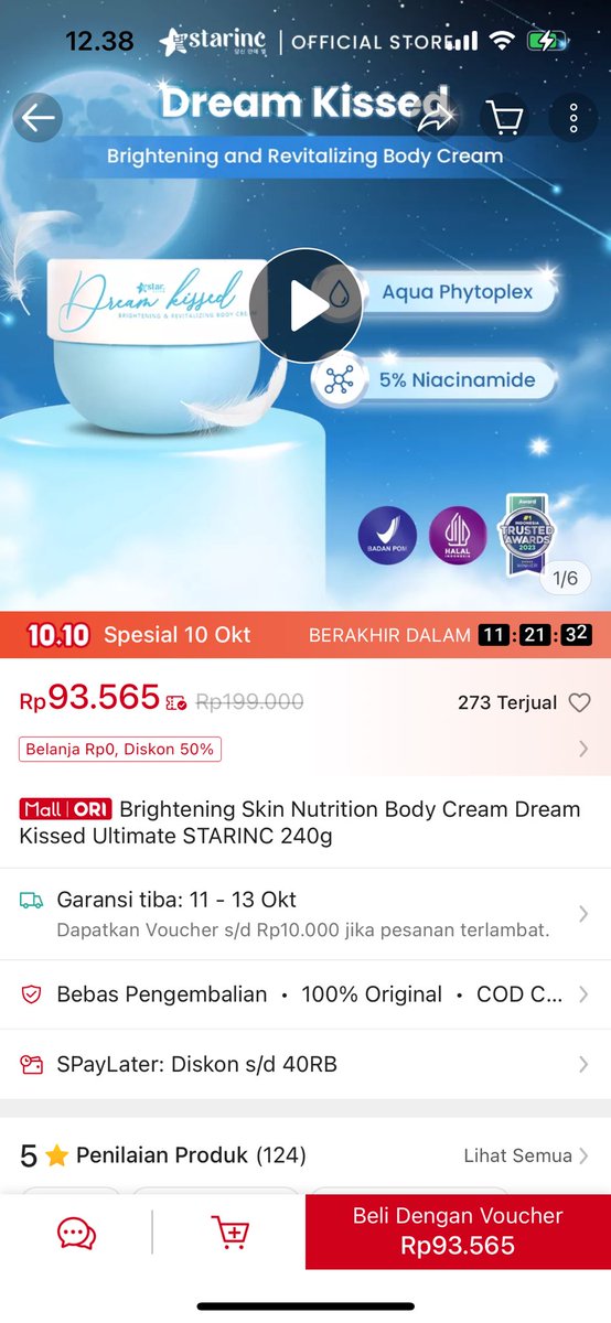 starincofficial's tweet image. BURUAN CEK SHOOPE SKRNG AYOK!🤏🏻

Liat nih diskon abis&quot;an, buru cek skrng ga?!? maksa!! 😠

#promo1010 #diskon #ayokbeli