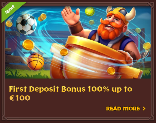 Vikingluck - the newest sportsbook with welcome bonus 100% up to €100
finmart.pro/vikingluck
