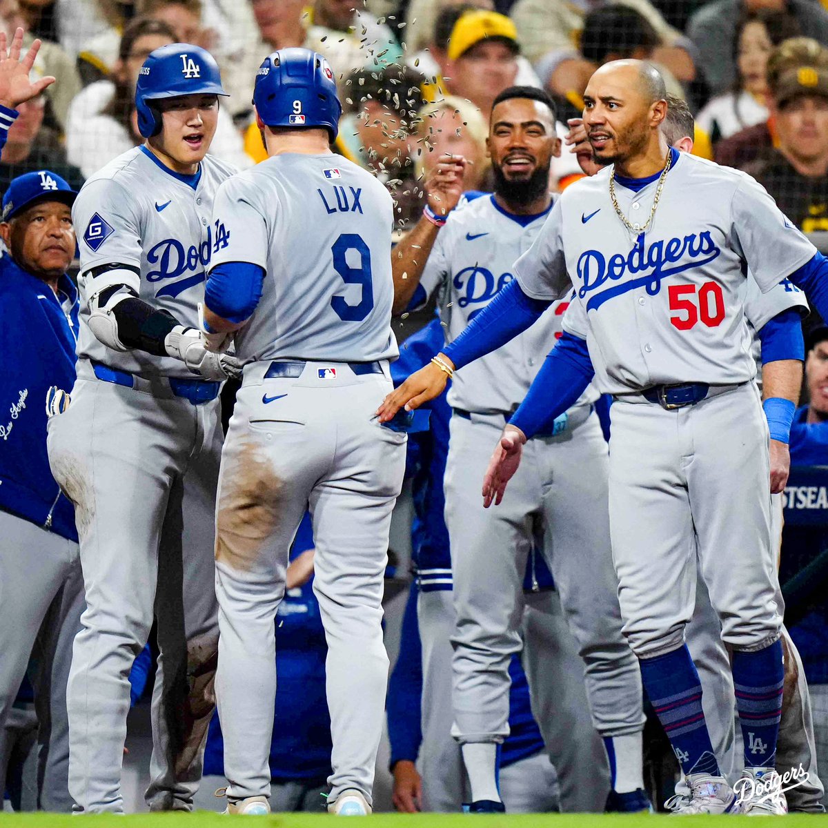 Dodgers's tweet image. See you at Dodger Stadium for Game 5. #NLDS