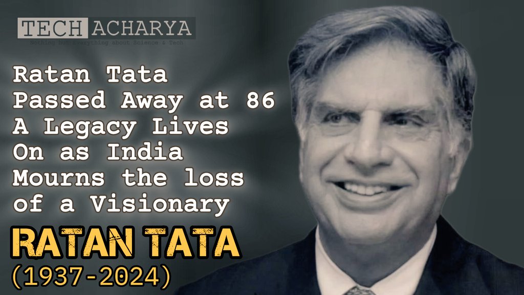 RKHeggade's tweet photo. RIP #RatanTata Visionary Man of India 
#OmShanthi https://t.co/csN39rEGON