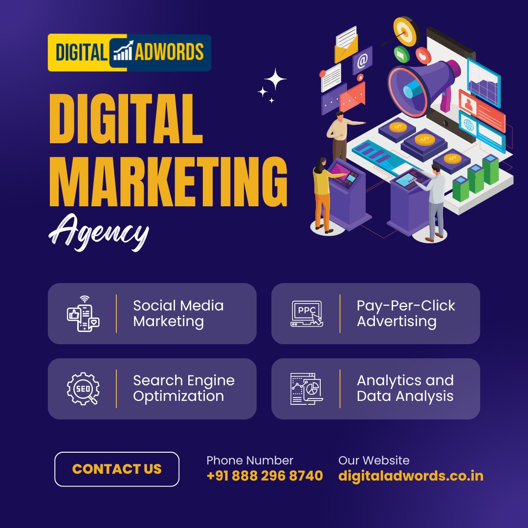 digitaladwords's tweet image. Boost your brand with #DigitalAdWords! We’re here to enhance your SEO, PPC, and social media marketing. 🚀 #BusinessGrowth 🌐