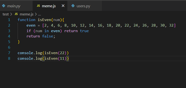 monkcodes's tweet image. this can be done using the % operator in an easy manner.

but here&apos;s my version of code if someone wants to make easy things difficult. 😂