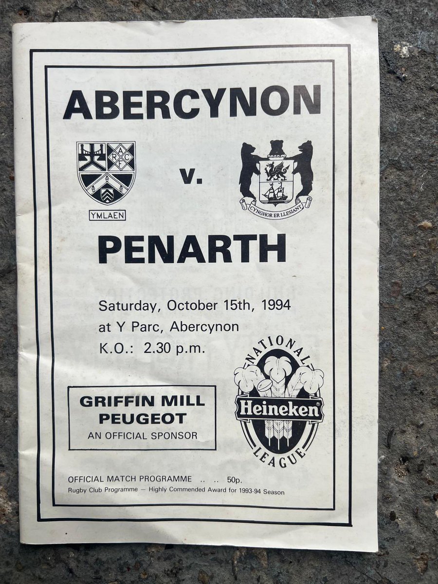 PenarthRFC's tweet photo. π£ Throwback Thursday π£
Ahead of our fixture this weekend against @AbercynonRFC , hereβs how both sides lined up 30 years ago!!!
#bearshistory π» https://t.co/CjY7fXu4pa