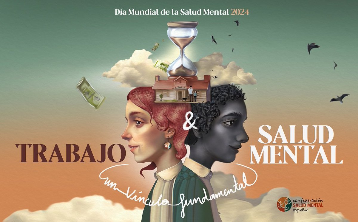 En el #DiaMundialdelaSaludMental, compartimos las reivindicaciones de <a href="/consaludmental/">SALUD MENTAL ESPAÑA</a> para conmemorar este día. 

‘Trabajo y salud mental, un vínculo fundamental’

bit.ly/4dKMIAe  #TrabajoySaludMental