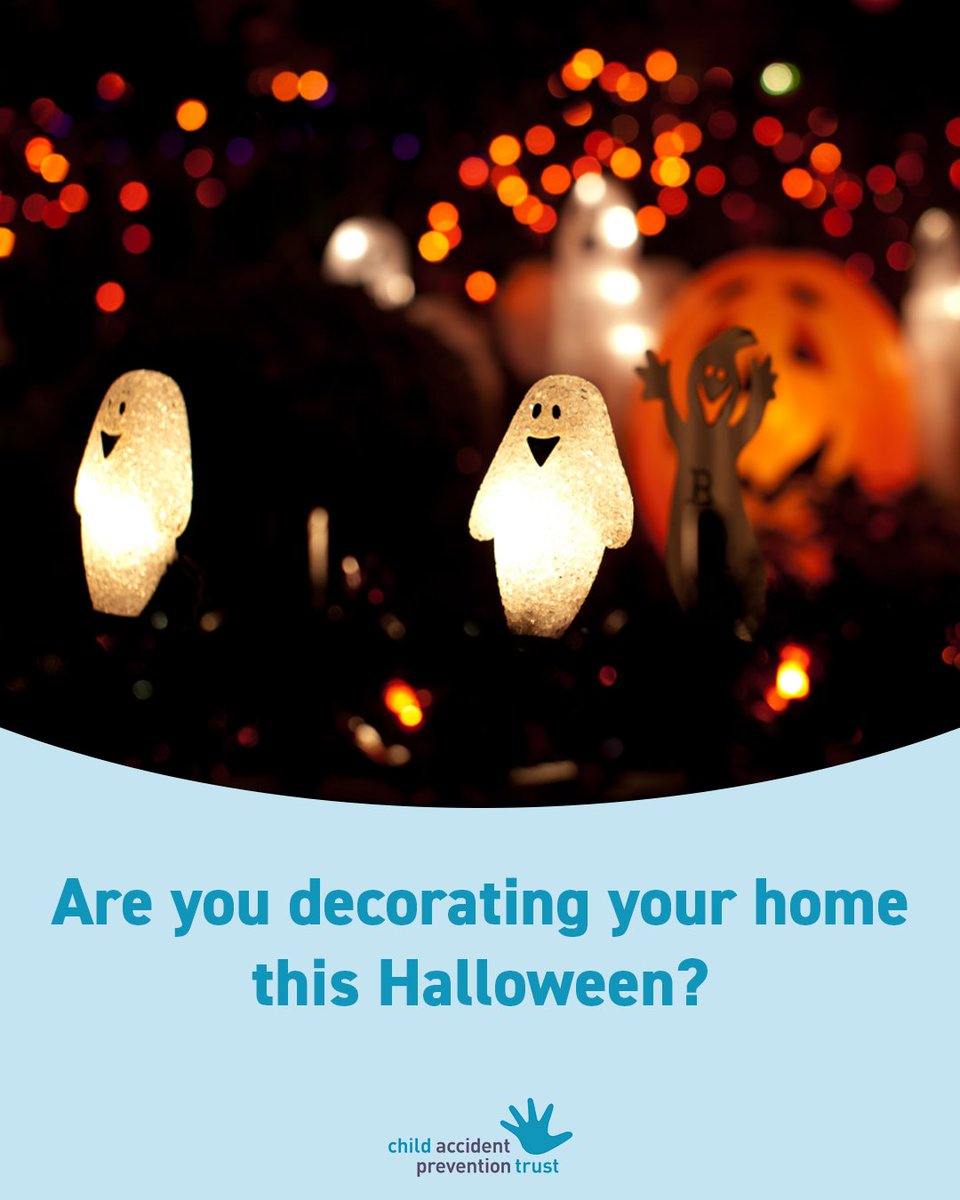Light-up decorations such as pumpkins, cauldrons, torches and wands are fantastic for creating a spooktactular atmosphere. But many of these items are powered by button batteries which can badly hurt or kill a child if swallowed.

Learn more: capt.org.uk/halloween/