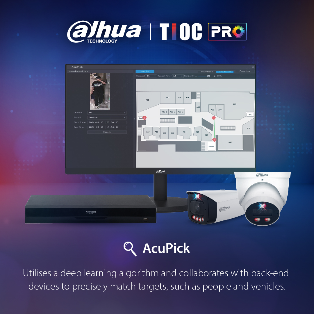 DAHUA_UK's tweet photo. 🚨TiOC PRO + AcuPick: Smart Security Evolved🚨
AI identifies targets, effortless search & faster response.
Find out more
https://t.co/yOxtc8A5VR
#securitycamera #homeprotection #AI #Dahua #AcuPick https://t.co/4hHtLTYH4m