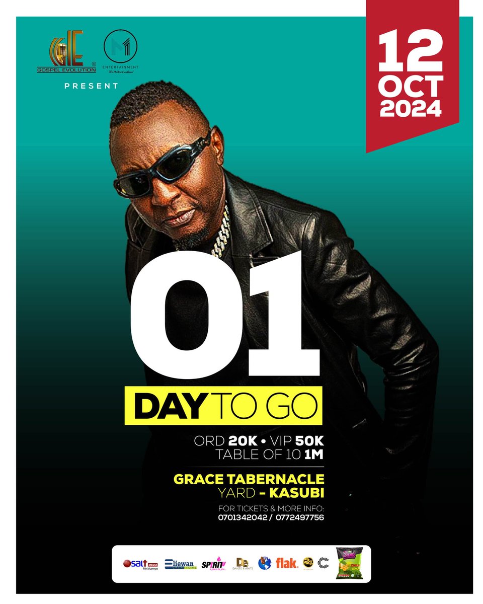 QueenSuzyb's tweet image. Just know only one day to go to kick off your dancing shoes tis going to be massive like never before. If you miss this awo simanyi kyoyagala
#DanceWithTheRaggaPastor
#RoyalArmyUg