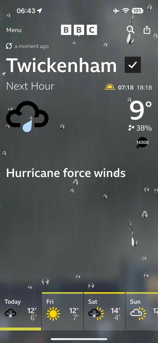 Fatbelly_Budda's tweet photo. Has Michael Fish returned!?? @BBCNews @bbcweather https://t.co/T3TZrQHccu