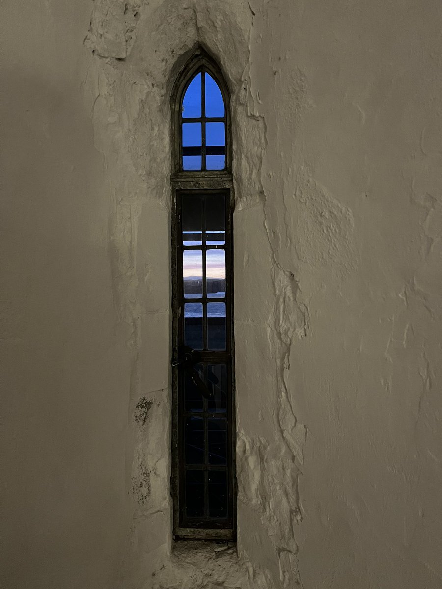 Dawn, at this moment, Iona Abbey.