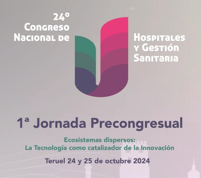 Previo al 24 Congreso Nacional de Hospitales y Gestión Sanitaria #24CNH organizado por <a href="/SEDISA_NET/">SEDISA</a> y ANDE, nos vemos en Teruel el 24 y 25/10. + info: sedisa.net/wp-content/upl…