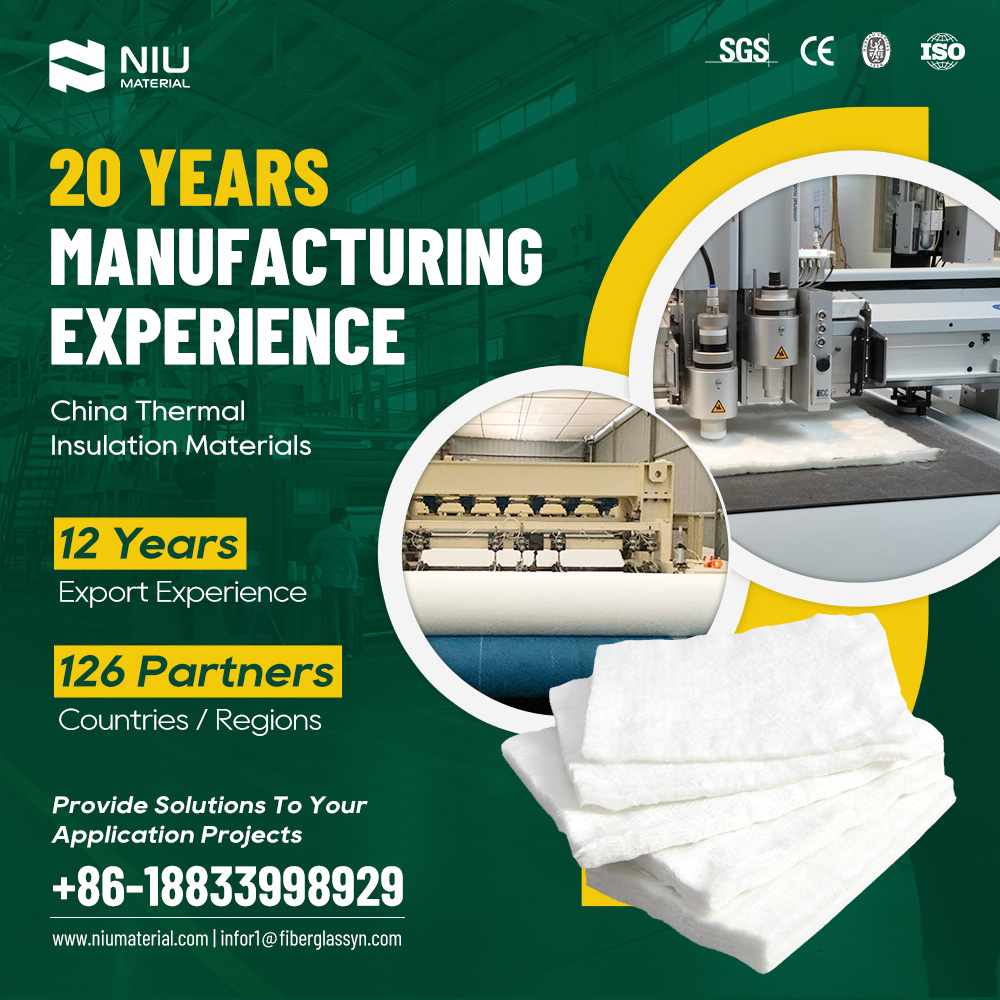 Fiberglass needle mat is mainly used for pipe heat insulation and flame retardant. Provide solutions for your application projects. Contact us for a free sample!

WeChat/WhatsApp: +86 13336960490
Website: niumaterial.com
#Yuniu #fiberglass #needlemat #pipe