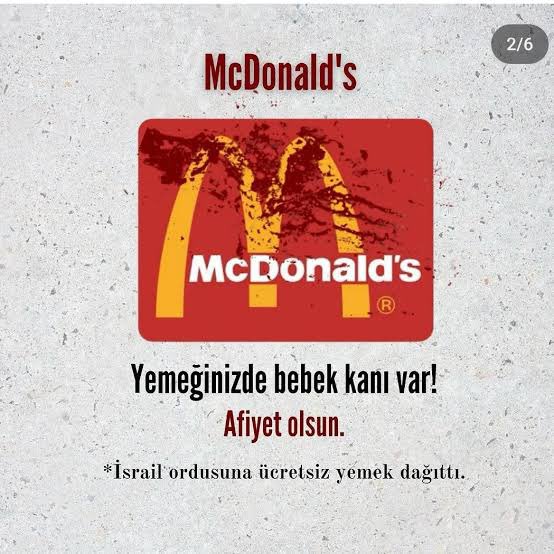 Köfteci Yusuf’un domuz eti olayını konuşurken soykırımcı Burger King ve McDonalds’ın etlerinde ne oranda domuz, at, eşek var ya da tamamı mı domuz eti onu da bilmek isteriz. Terör örgütü İsrail’in destekçisi firmaların iğrenç hamburgerlerinin masum olduğunu düşünen var mı?